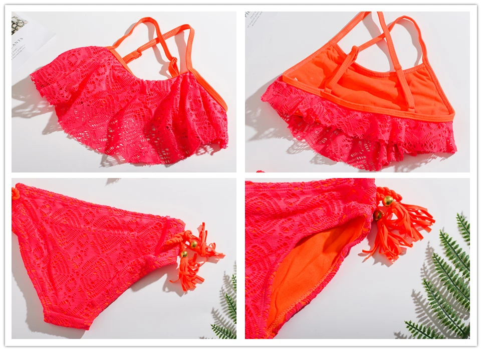 ST207 girls swimwear