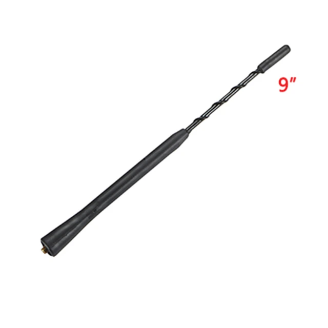 9/11/16 Inch Universal Car Roof Mast Whip Stereo Radio FM/AM Signal Aerial Amplified Antenna For VW BMW Benz Mazda Audi Toyota 9 inch
