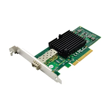 

PCIe x8 Intel 82599EN Single Port 10GbE Fiber Network Card SFP+ Server Adapter