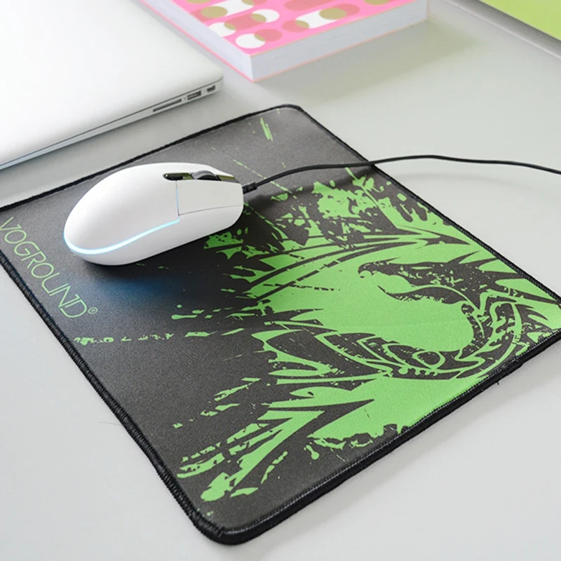 Voground игровой мусс e Pad зеленый дракон толще версия коврик для мыши с нескользящей резиновой основой, клавиатура Pad водонепроницаемый игровой мусс