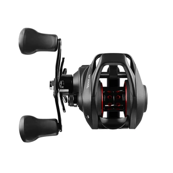 

K8356 Baitcasting Fishing Reel Metal Line Cup12+1BB Gear Ratio 7.2:1 T Plastic Handle 5.5KG Max Drag bait Casting Rear Drag Reel
