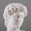 Greek Mythology David Head Bust Statue Mini Europe Michelangelo Home Decoration Resin Art Craft Sculpture Sketch Practice Gift ► Photo 3/6