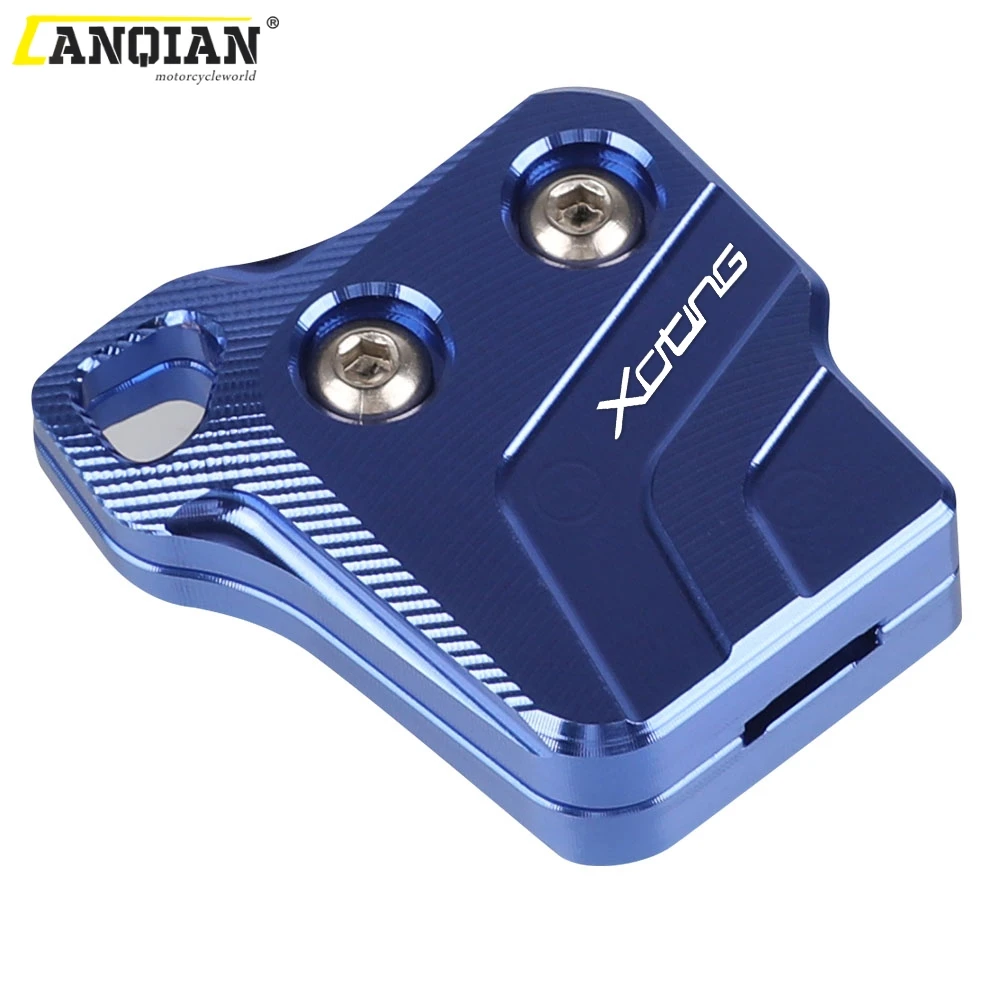 For KYMCO Downtown 125 200 300 350 Motorcycle Accessories CNC Aluminum Key Cover Dust Holder Protector Key Head Decoration Case