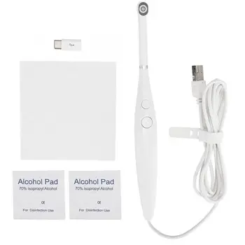 

USB Interface Dental Camera Endoscope Teeth Oral Inspection Endoscope with Type-C Interface Tooth Whitening Tool with 6pcs LEDs