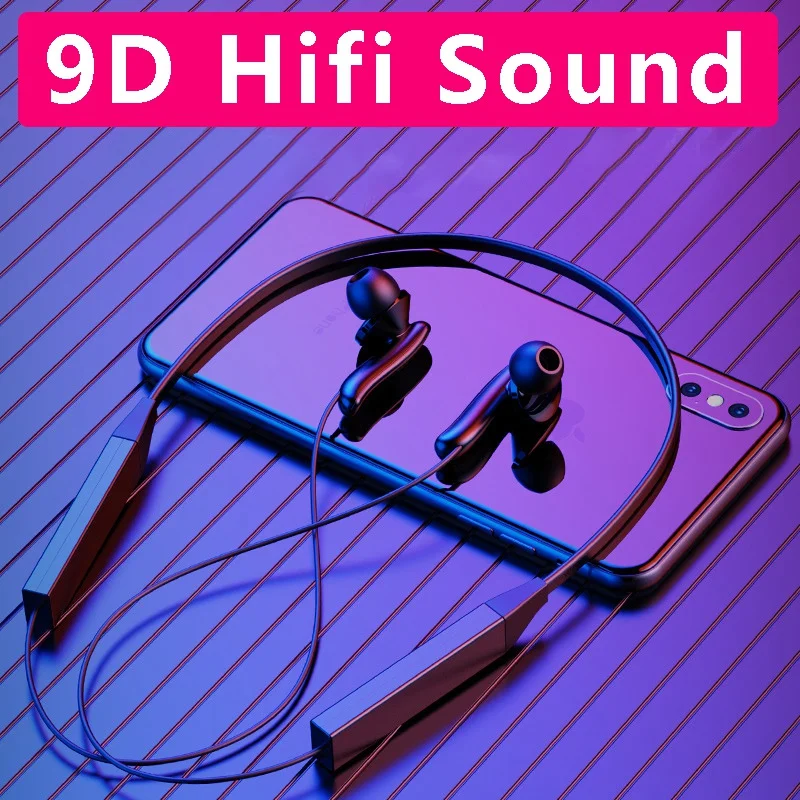 G13 Bluetooth Earphones Sport Wireless Headphone Neckband Stereo Headsets Running for Mobile Phone