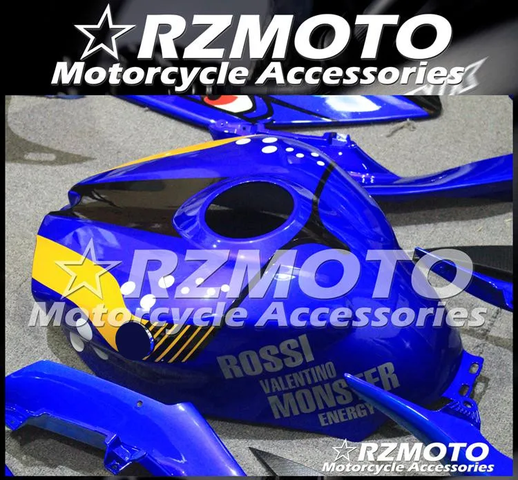 ABS мотоцикл обтекатель комплект для YAMAHA YZF R1 2007-2008 год кузов литья под давлением Магазин № 1537