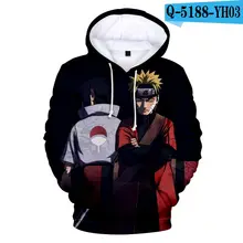 kids Spring/Autumn 3D Naruto Hoodies Thin Stylish 3d Sweatshirts Boys/girls With Hat Print Naruto 3D Hooded Hoody Clothe Coat