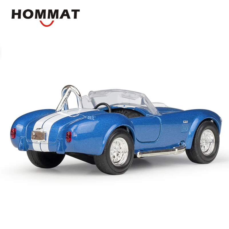 Модель игрушечного автомобиля HOMMAT 1:36 1965 Ford Shelby Cobra 427 S/C литый под давлением