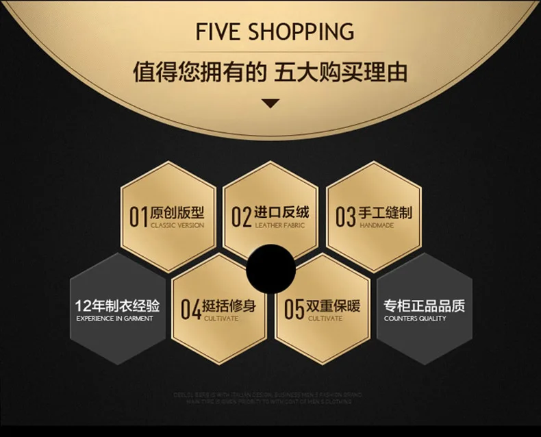Cross Border for Separate Station Foreign Trade Winter Jacket MEN'S Wear Uniform Lambs Wool Coat Men's Fur Jacket Men's