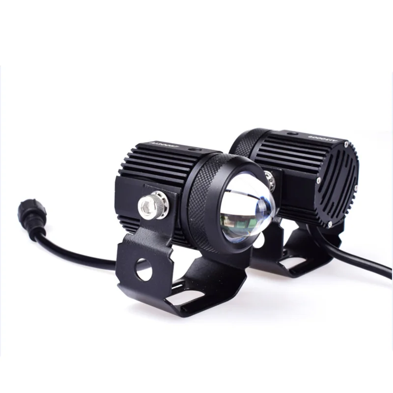 Новинка Мощный точечный светильник маленький для вождения hi/lo светодиодный