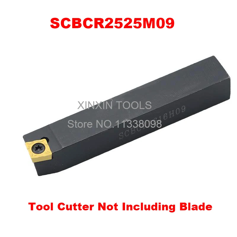 

SCBCR2525M09 25*25*150MM Metal Lathe Cutting Tools Lathe Machine CNC Turning Tools External Turning Tool Holder S-Type SCBCR/L
