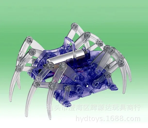 Children'S Educational Toy Electric Spider Mechanical Robot DIY Science And Technology Small Production Experimental Educational
