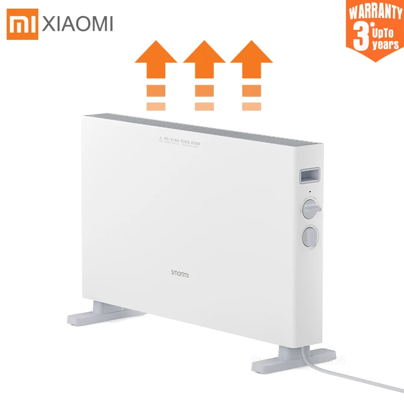 Xiaomi smartimi электрический обогреватель 1S быстрый удобный обогреватель для дома комнаты Быстрый конвекторный вентилятор для камина настенный обогреватель бесшумный