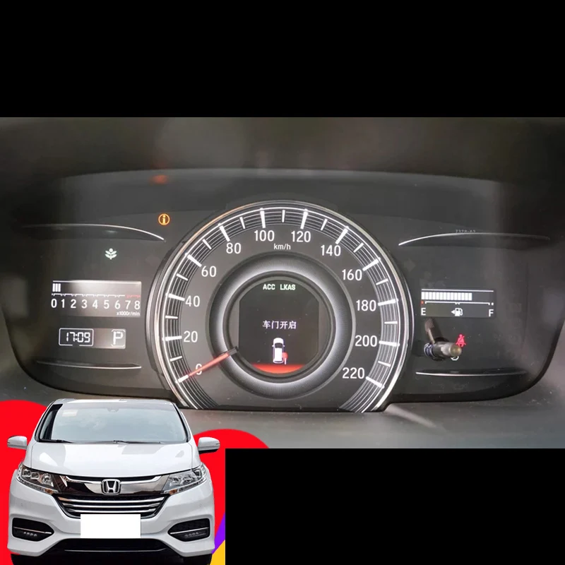 С ЖК дисплеем приборной панели автомобиля экрана Защитная пленка для honda odyssey 2015