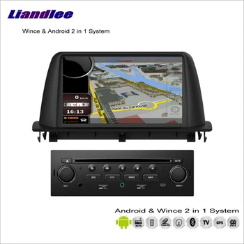 

Liandlee For Citroen C3 Aircross 2013~2015 Car Radio BT CD DVD Player GPS Navigation Advanced Wince & Android 2 in 1 S160 System