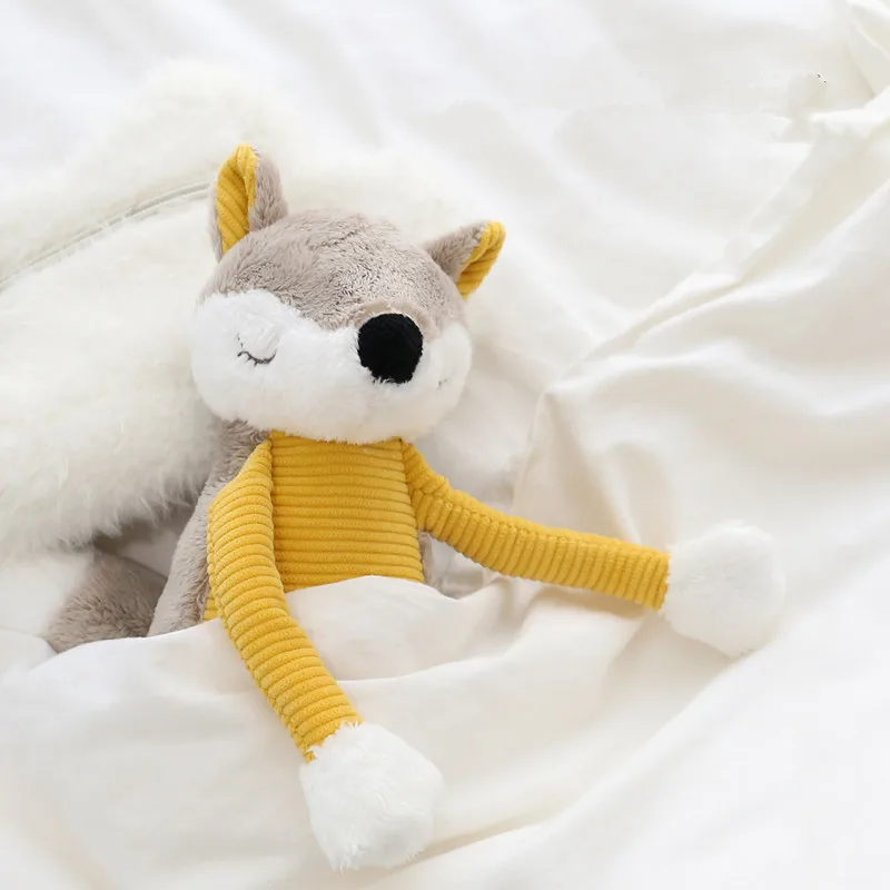 

Soft Stuffed Animals yellow fox Plush Toy Stuffed Animal Dolls for Children Birthday toy Gift