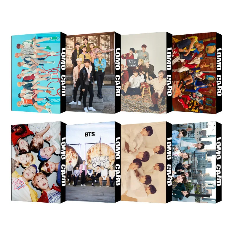 

30 plays/set Kpop Bangtan Boys Album Soul Person Self-Made Paper Paper Paper Paper Paper Card Cart Photocard Suga Jungkook