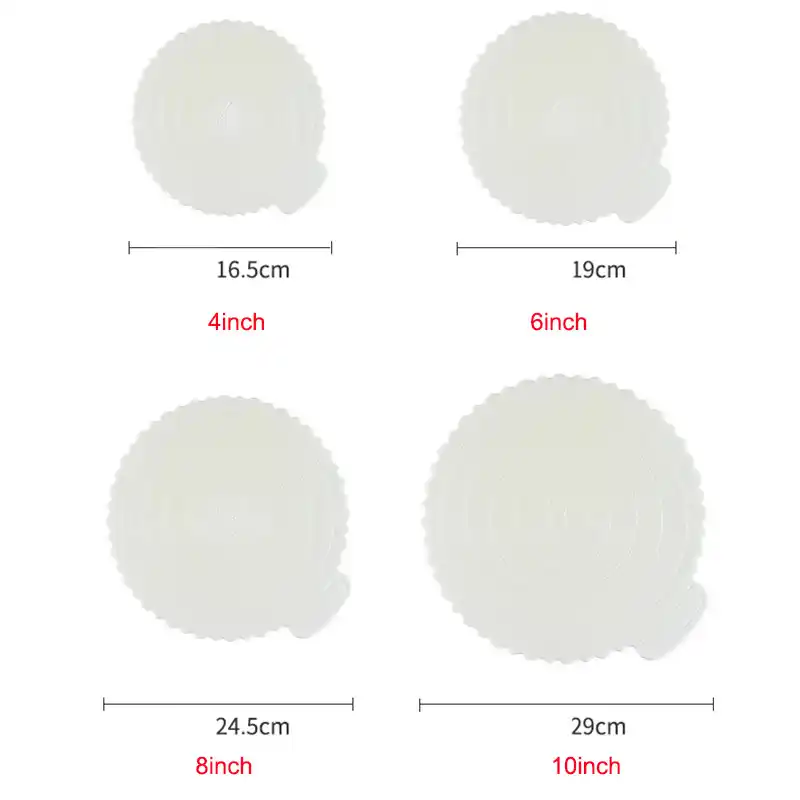 Mehrweg Runde Mousse Kuchen Boards Kunststoff 4 6 8 10 Inch Runde Tierd Kuchen Boards Cupcake Dessert Tray Combo Perfekte Fur Party Aliexpress