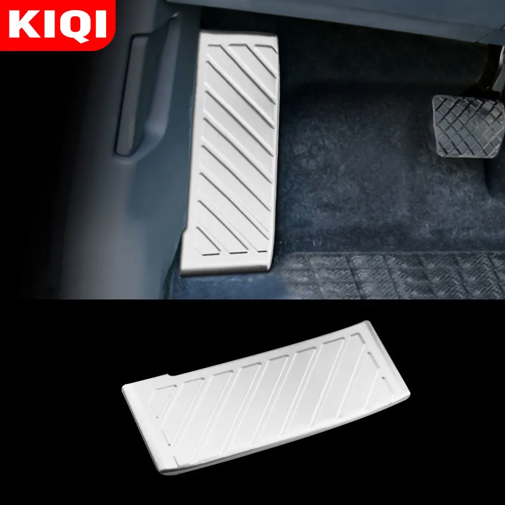 ALIKEE Car Styling Sport Fuel Brake Dead Pedal Cover Set DSG For Leon 5F MK3 For Octavia A7 For 7 Auto AccESSories:3pcs AT