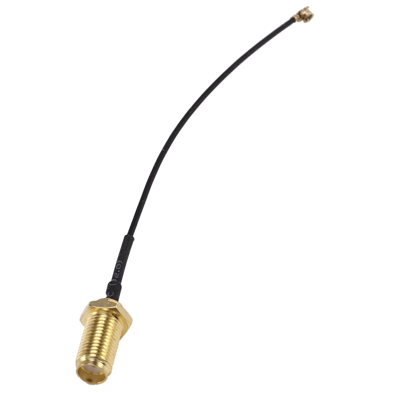4 шт. 25 см U. FL(IPEX/IPX) Мини PCI для RP-SMA женский RF коаксиальный кабель 1,13 мм косички