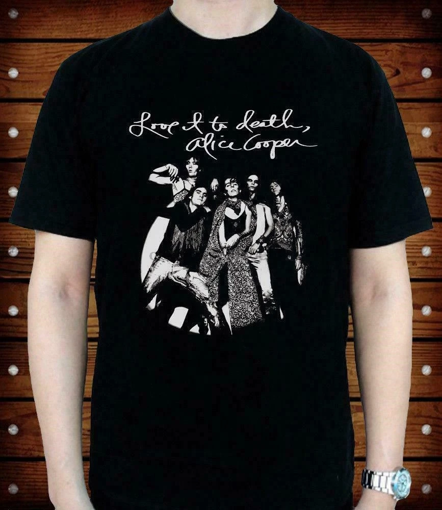 Alice cooper love it to death shirt Clearance