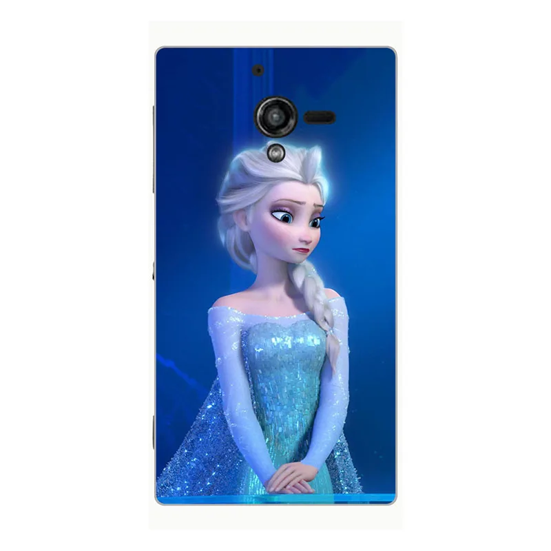M12 Модный Мягкий ТПУ силиконовый чехол для sony Xperia ZL L35H C6502 C6503 C6506 5," чехол с принтом задняя крышка чехол с рисунком розы - Цвет: M12