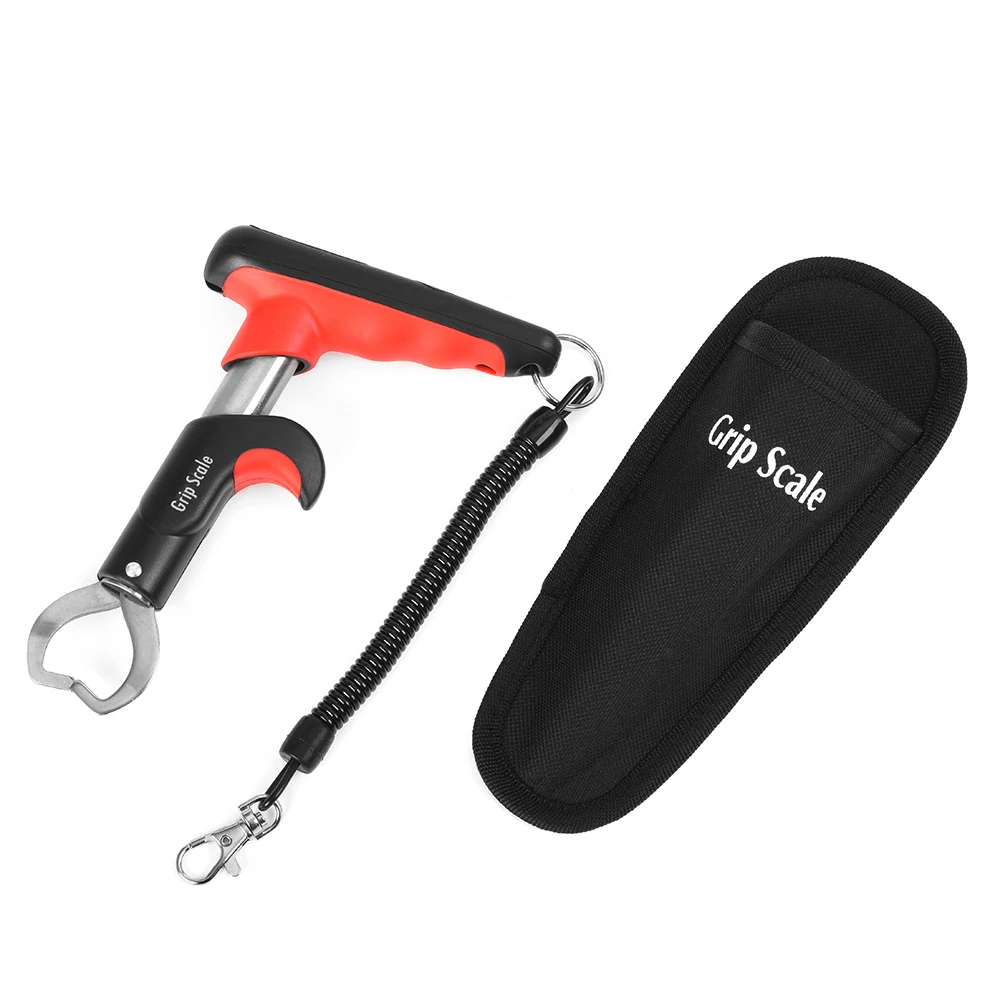 LEO Mini Fish gripber Gripper Рыболовный инструмент для губ держатель рыбы с 55LB цифровые весы