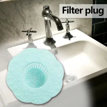 

2pcs Sewer Hair Filter Collect Bath Drain Stopper Sink Floor Drain Plug