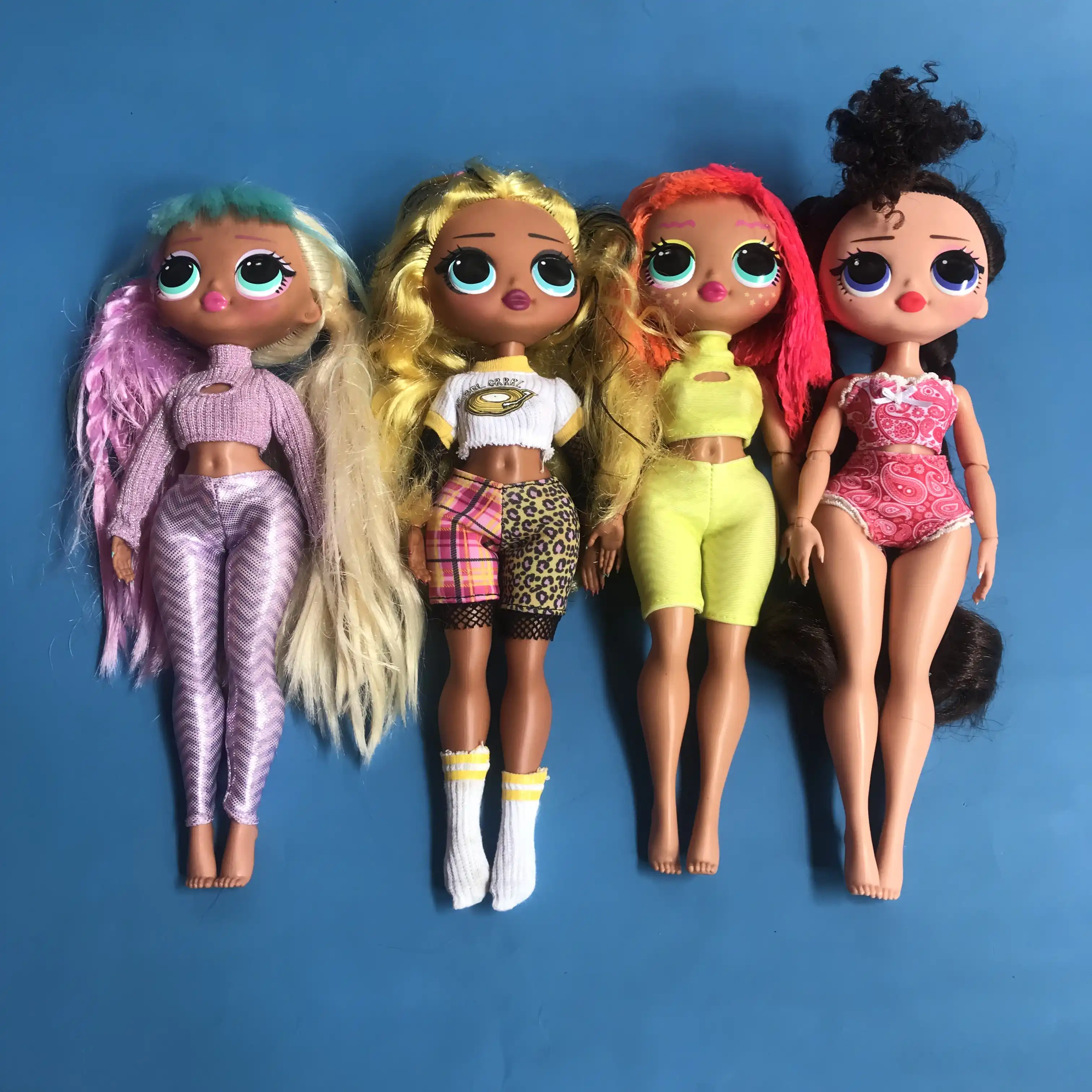 muñecas lol con cabello