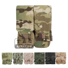 Emerson тактический MOLLE PALS 5,56. 223 двойной подсумок Emersongear патроны держатель сумка для M14 M16 AR15 Мультикам военный