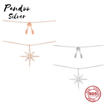 

Fashion Charm Sterling Silver Copy 1:1 Copy,Adjustable Meteorites Noires Silver Necklace Women Monaco Jewelry Gift With Logo