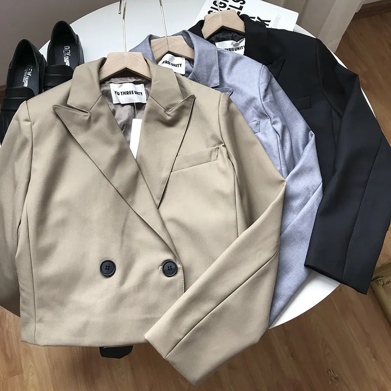 

2020 Spring Korean-style Girl'S Trend Versatile Elegant Suit Jacket-Style New Style Casual Western Style 2.15