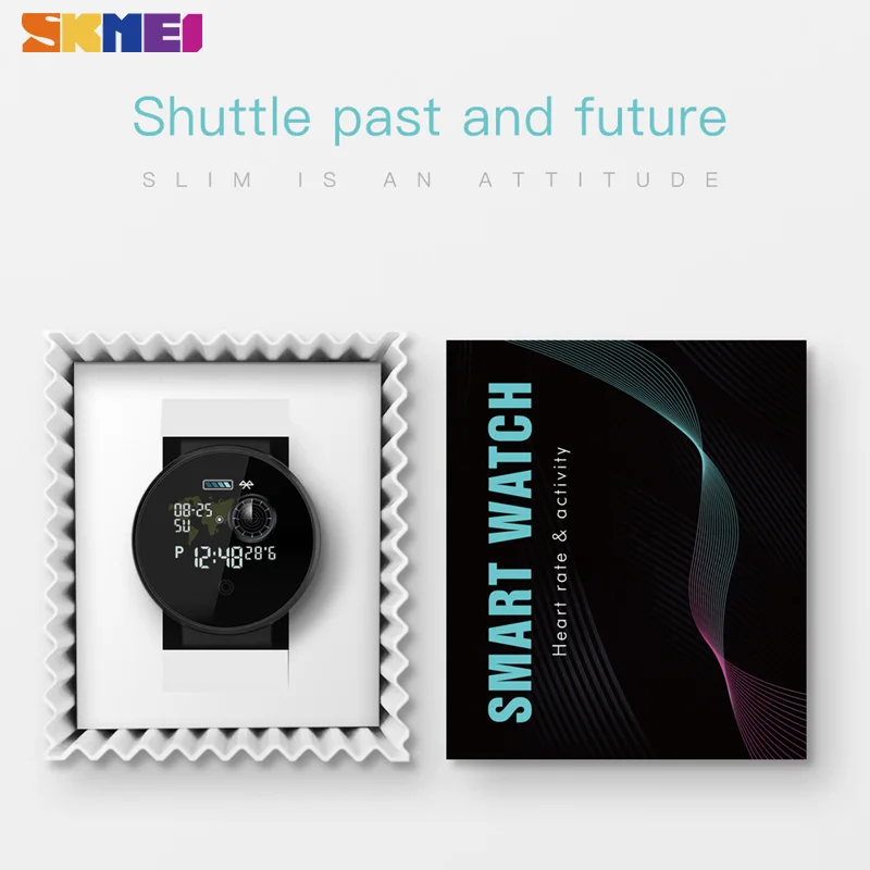 Skmei Sport Ladies Mens Watches Bluetooth Waterproof Sleep Monitor Wristwatch For Huawei Xiaomi Gps-6