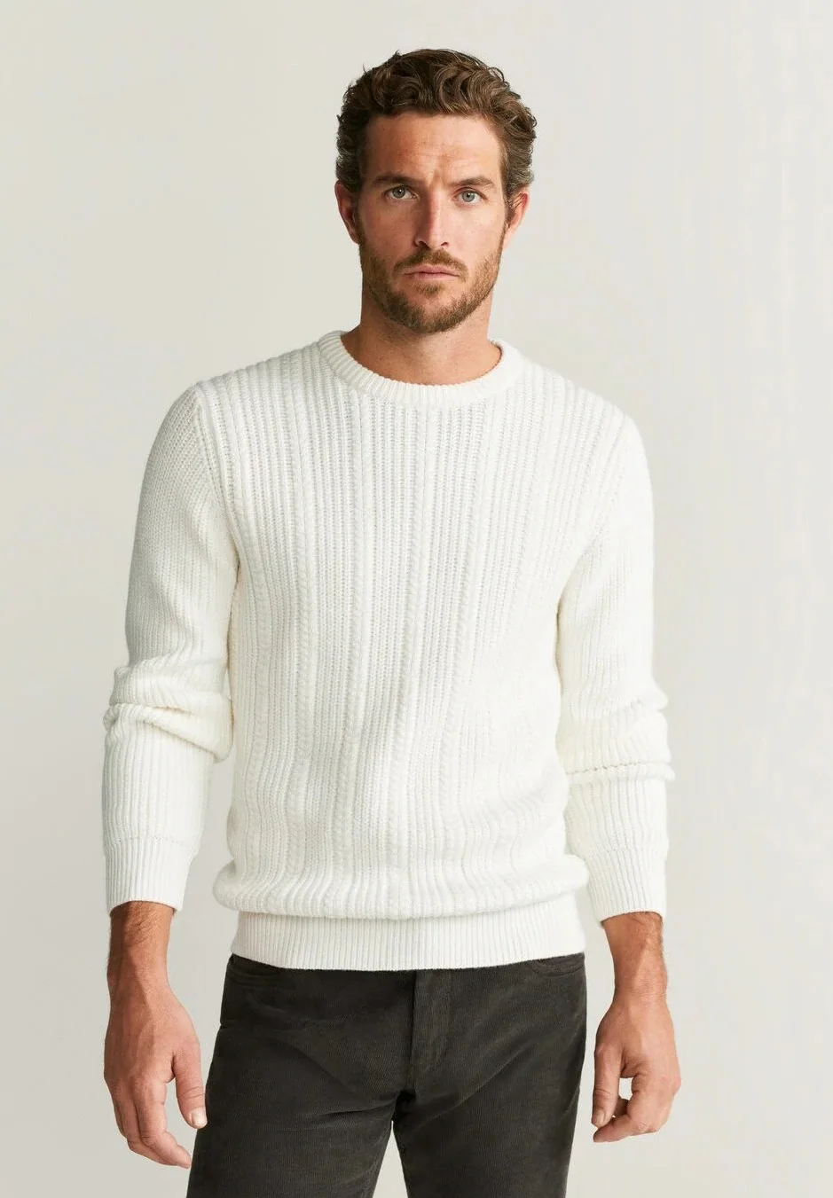 

Men Men's Wear 2020 New Style Autumn & Winter Sweater Crew Neck Pullover Casual Sweater