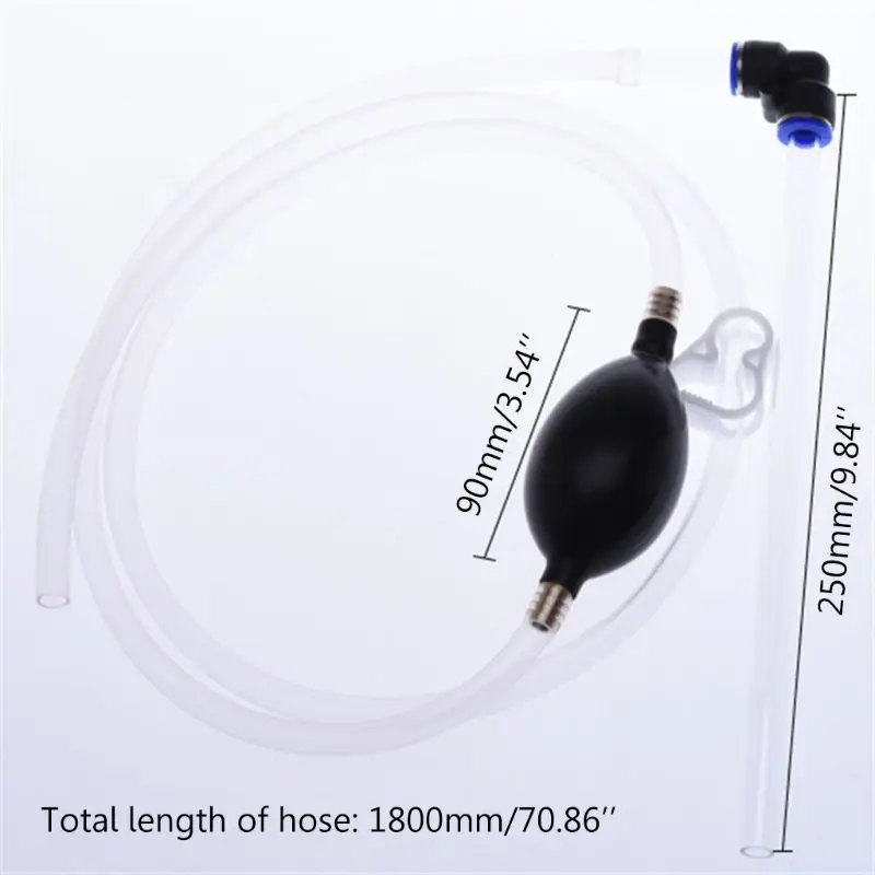 

Multipurpose Manual Water Changer Fuel Primer Hand Siphon Pump Gas Petrol Oil
