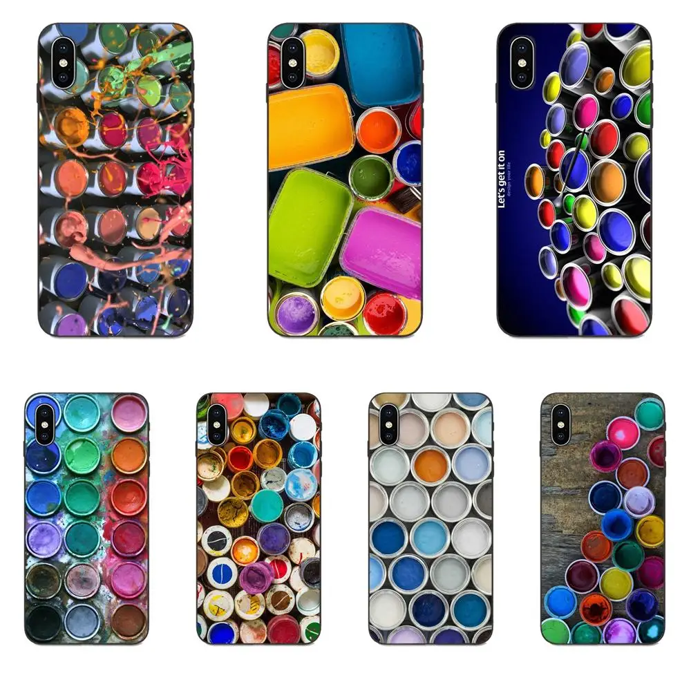 Набор акварельных красок Er для Galaxy A3 A5 A6 A6s A7 A8 A9 A10 A20E A30 A40 A50 A60 A70 A80 A90 Plus 2018