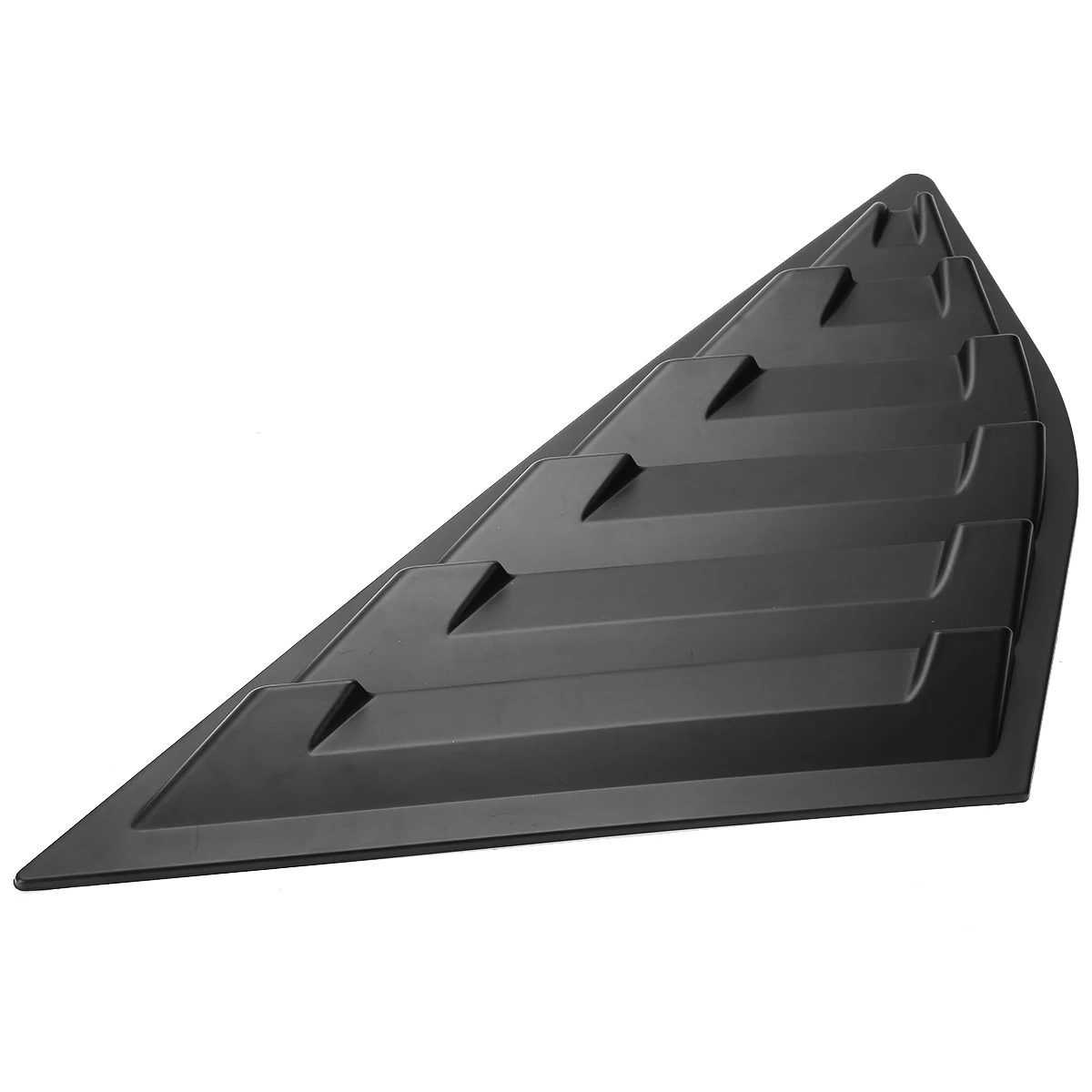 Mayitr 2pcs Matte Black Car Window Side Louvers Vent Louver Cover Scoop For Ford Focus ST RS MK3 Hatchback