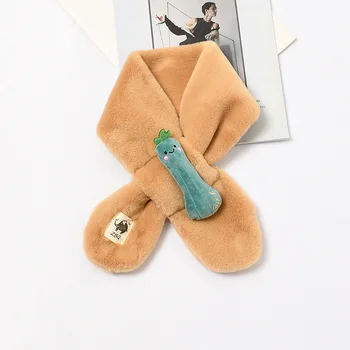 

Children Warm Neck Scarf Winter Fashion Cute Scarf for Girl Soft Shawl NEW