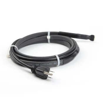 

EU Plug-in Power Cord Self Regulating Heating Cable for Water Pipe Freeze Protection Reptiles Pets Heating Heat Trace System