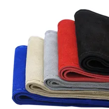 Уникальный замшевый чехол рулевого колеса автомобиля размер 36 см/38 см/40 см для VW Skoda Chevrolet Ford Nissan и т. Д