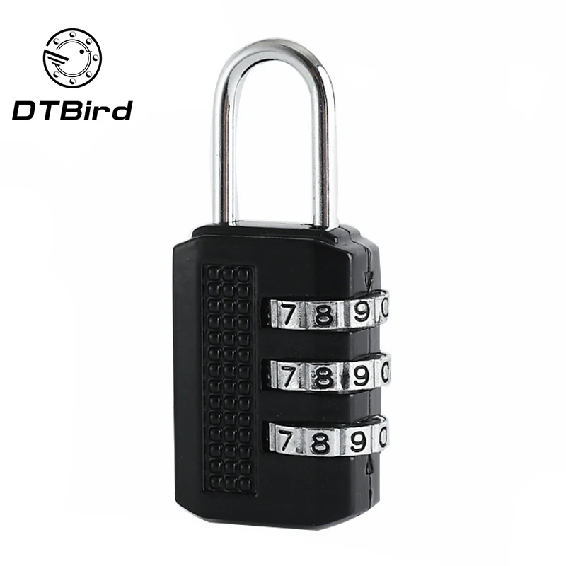 1PC Three Gym Lockers Cabinets Warehouses Doors Anti-theft Windows Bags Sizes Password Padlocks With High Quality Black Blue Red |