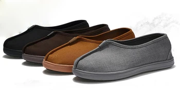 

High quality Spring&Autumn zen lay meditation buddha sneakers Buddhist shaolin monks kung fu shoes black/gray/coffee/yellow