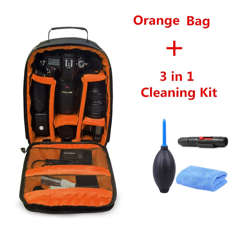 3 in 1 Cleaning kit Camera Waterproof Backpack Bag Case For Samsung