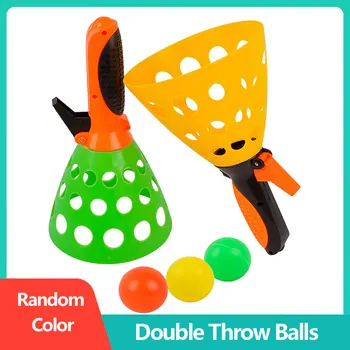 

Double Throw Balls Toys for Children Antistress Funny Indoor Quality Catch Ball Autism Anti Stress Tools for Kids Dropshipping