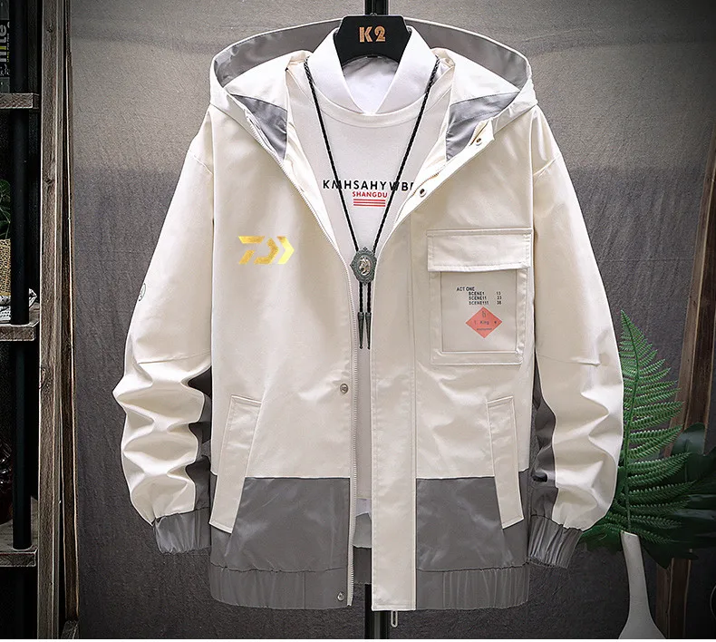 Daiwa Открытый камуфляж Солнцезащитная одежда мужская анти-УФ Солнцезащитная одежда тонкий раздел дышащий рыболовный костюм - Цвет: 2