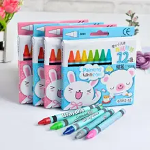 8/12/24/48/64 Цвета картина товары для рукоделия нетоксичный бесстыдный карандаш моющиеся карандаш для рисования детские школьные принадлежности