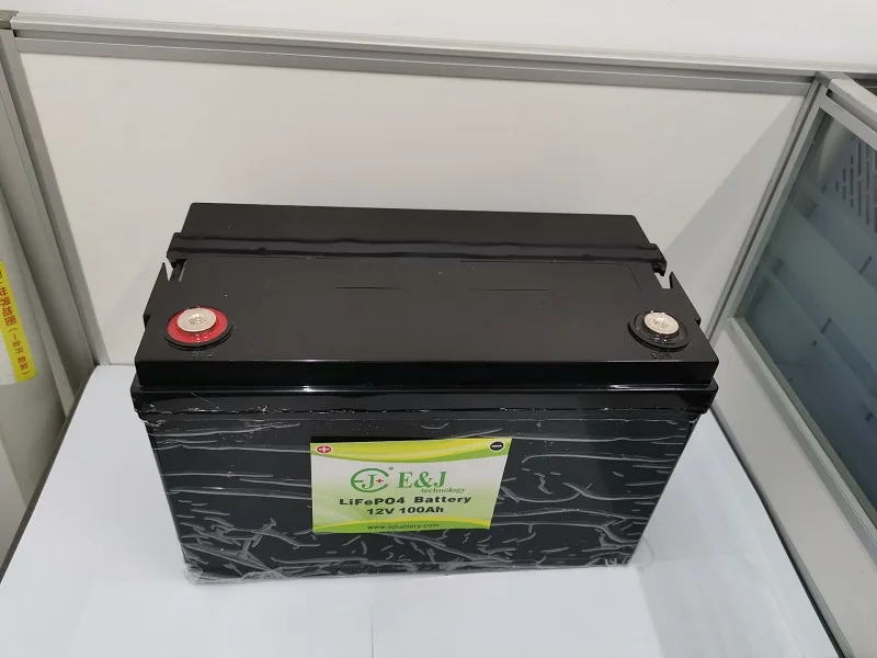 Аккумулятор LiFePO4 12 В 100 А · ч с BMS Bluetooth литий железо фосфат для солнечной энергии RV