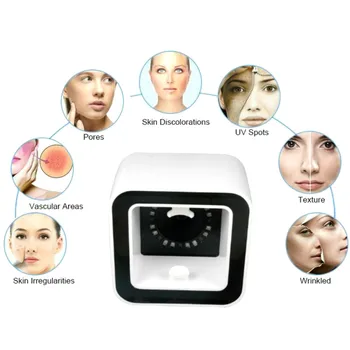 

Home Use 3D Digital Facial Skin Moisture Tester Magic Mirror Device Kd9900 Skin Analysis Facial Massager Machine
