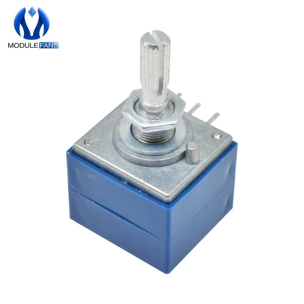 Rotary Potentiometer 100K LOG ALPS RH2702 Audio Volume Control Stereo W Loudness rotary potentiometer,adjustable resistor,electronic components