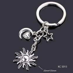 Original Dragon Heart Keychain: Unique Jewelry Gift for Friends and Loved Ones (KC5013 Sun Star)